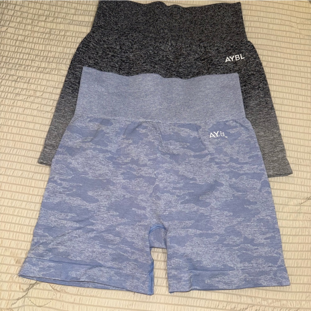 2 PC AYBL Workout Shorts small
